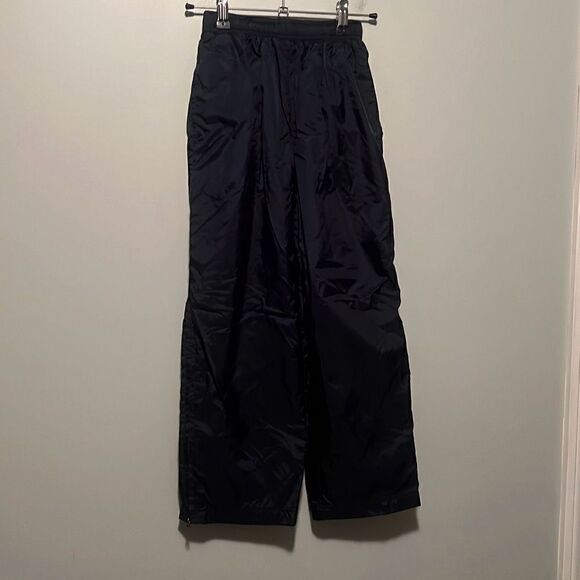 Charles River Apparel Youth Black Elastic Waist Windbreaker Sweatpants Small - Picture 1 of 8